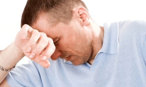 Stress can cause prostatitis in a man