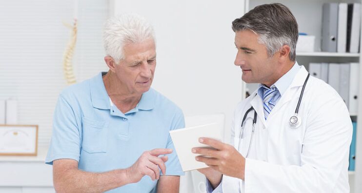 Chronic prostatitis in a man is a good reason to see a doctor for treatment