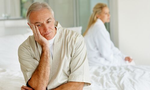 A man may face the unpleasant disease of prostatitis